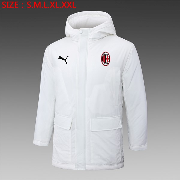 Abrigo AC Milan 2024-25 Blanco 2